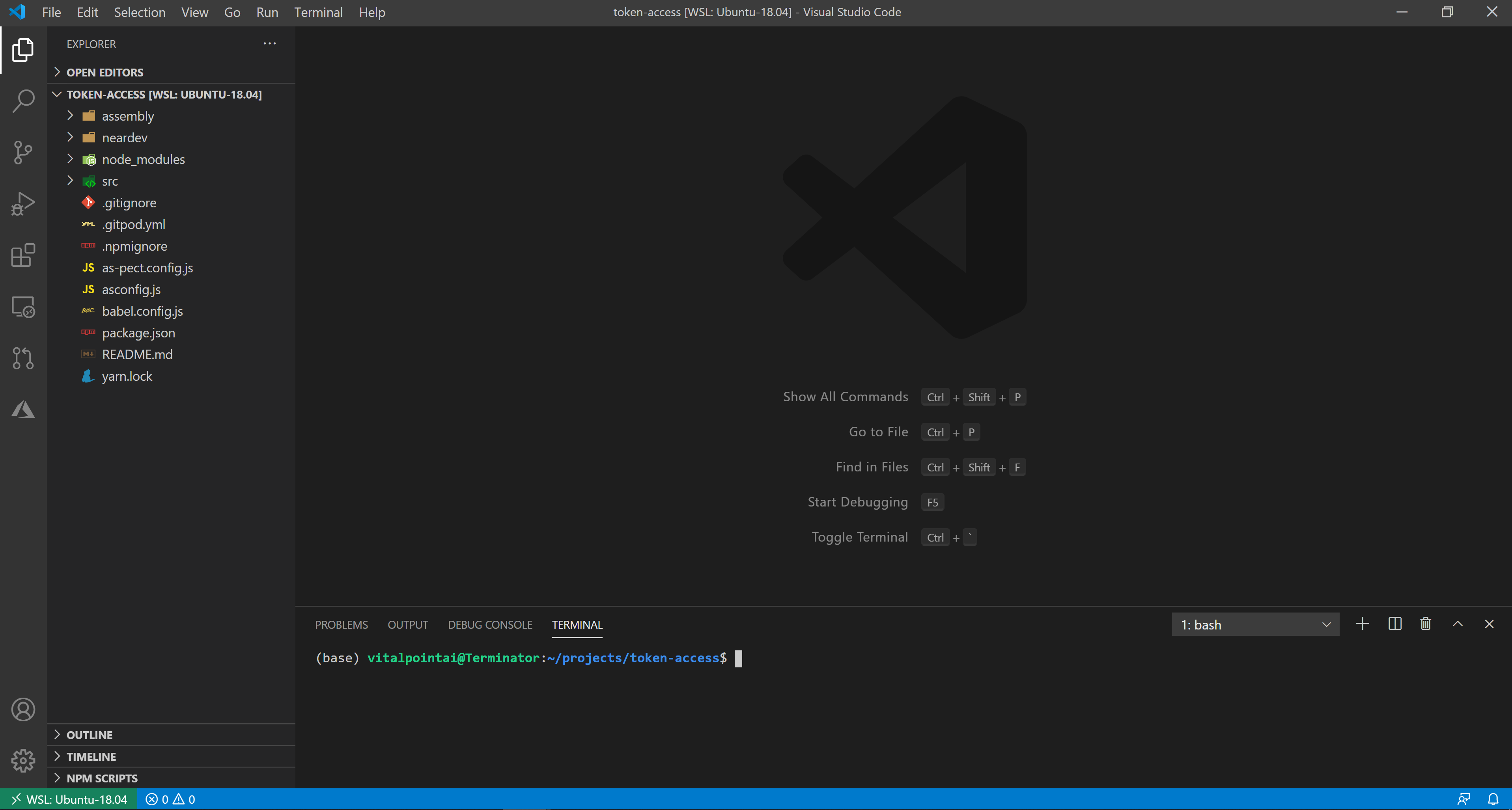 vscode remotehub github access token